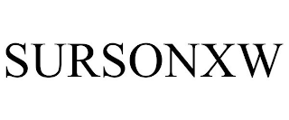 SURSONXW