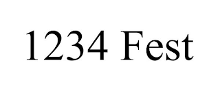 1234 FEST