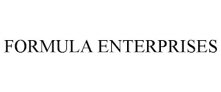 FORMULA ENTERPRISES