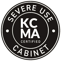 KCMA CERTIFIED · SEVERE USE · CABINET