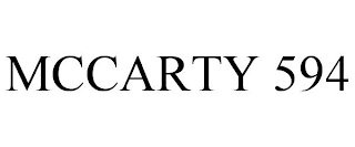 MCCARTY 594