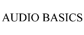AUDIO BASICS