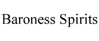 BARONESS SPIRITS