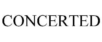 CONCERTED