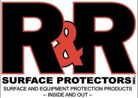 R&R SURFACE PROTECTORS INC. SURFACE AND EQUIPMENT PROTECTION PRODUCTS - INSIDE AND OUT -