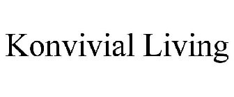 KONVIVIAL LIVING