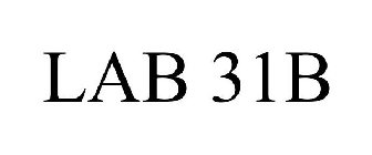 LAB 31B