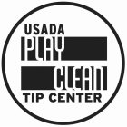 USADA PLAY CLEAN TIP CENTER