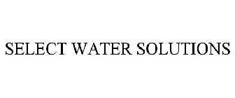 SELECT WATER SOLUTIONS