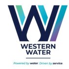 WW WESTERN WATER POWERED BY WATER. DRIVEN BY SERVICE.