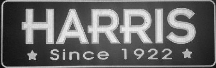 HARRIS SINCE 1922