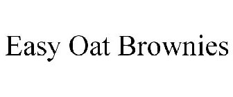 EASY OAT BROWNIES