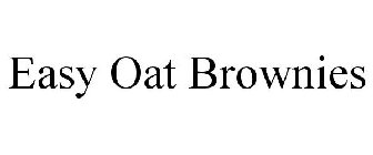 EASY OAT BROWNIES