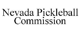 NEVADA PICKLEBALL COMMISSION