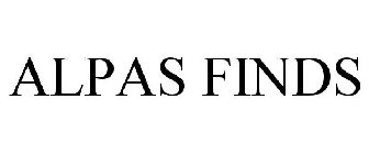 ALPAS FINDS