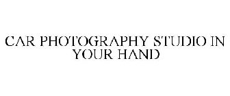 CAR PHOTOGRAPHY STUDIO IN YOUR HAND