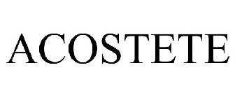 ACOSTETE