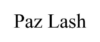 PAZ LASH