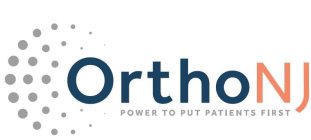 ORTHONJ POWER TO PUT PATIENTS FIRST