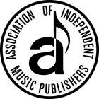 ASSOCIATION OF INDEPENDENT MUSIC PUBLISHERS A
