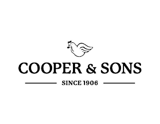 COOPER & SONS SINCE 1906