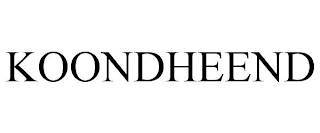 KOONDHEEND