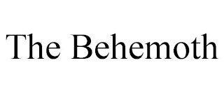 THE BEHEMOTH