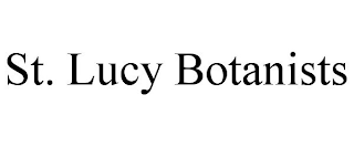 ST. LUCY BOTANISTS