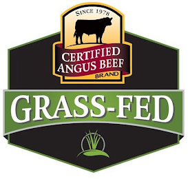 CERTIFIED ANGUS BEEF BRAND SINCE 1978 GRASSFED