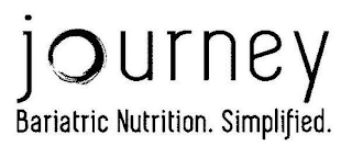 JOURNEY BARIATRIC NUTRITION. SIMPLIFIED.