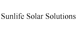 SUNLIFE SOLAR SOLUTIONS