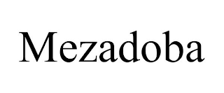 MEZADOBA