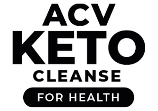 ACV KETO CLEANSE FOR HEALTH