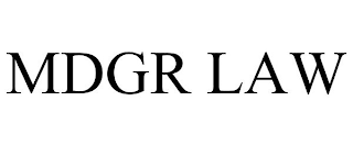 MDGR LAW