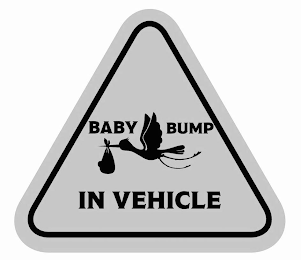 BABY BUMP IN VEHICLE