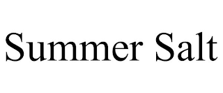SUMMER SALT