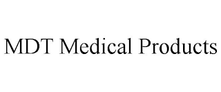 MDT MEDICAL PRODUCTS