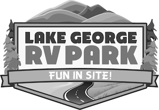 LAKE GEORGE RV PARK FUN IN SITE!