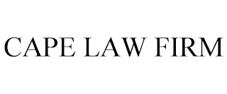CAPE LAW FIRM