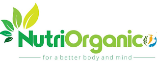 NUTRIORGANICO FOR A BETTER BODY AND MIND