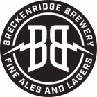 BRECKENRIDGE BREWERY BB FINE ALES AND LAGERS