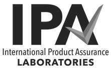 IPA INTERNATIONAL PRODUCT ASSURANCE LABORATORIES