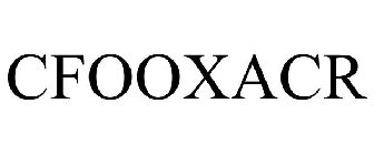 CFOOXACR