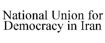 NATIONAL UNION FOR DEMOCRACY IN IRAN