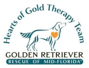 HEARTS OF GOLD THERAPY TEAM GOLDEN RETRIEVER RESCUE OF MID-FLORIDA