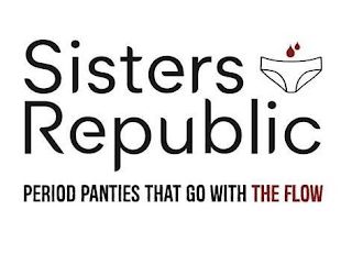 SISTERS REPUBLIC PERIOD PANTIES THAT GO WITH THE FLOWWITH THE FLOW