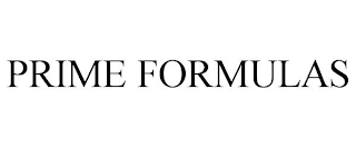 PRIME FORMULAS
