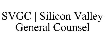 SVGC | SILICON VALLEY GENERAL COUNSEL