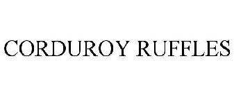 CORDUROY RUFFLES