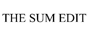 THE SUM EDIT